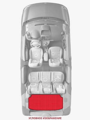 ЭВА коврики «Queen Lux» багажник для Ford Taunus (P6)